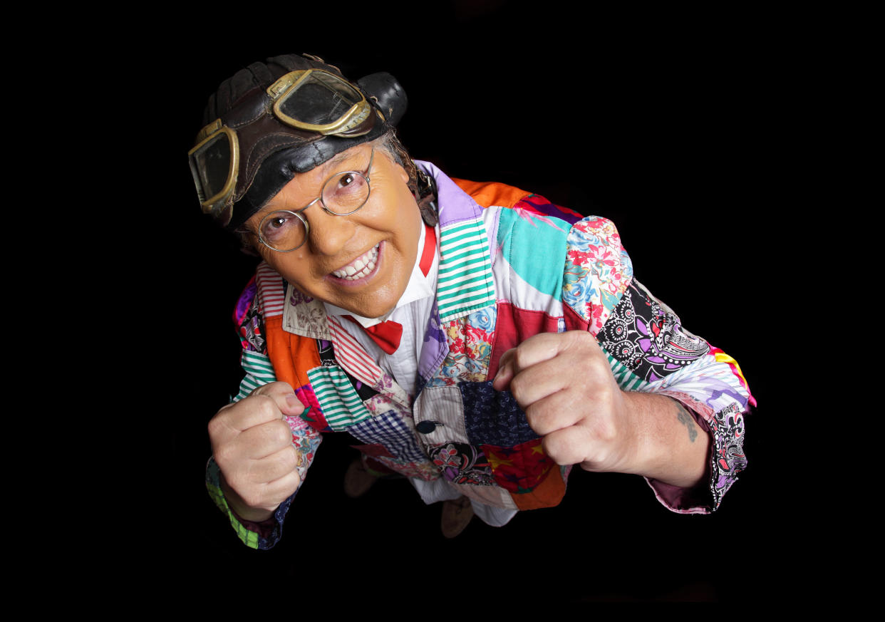 SCARBOROUGH, UNITED KINGDOM - NOVEMBER 12: Roy Chubby Brown  poses during a photo shoot on November 12, 2009 in Scarborough, England. (Photo by sarahphotogirl/WireImage)  *** Local Caption ***