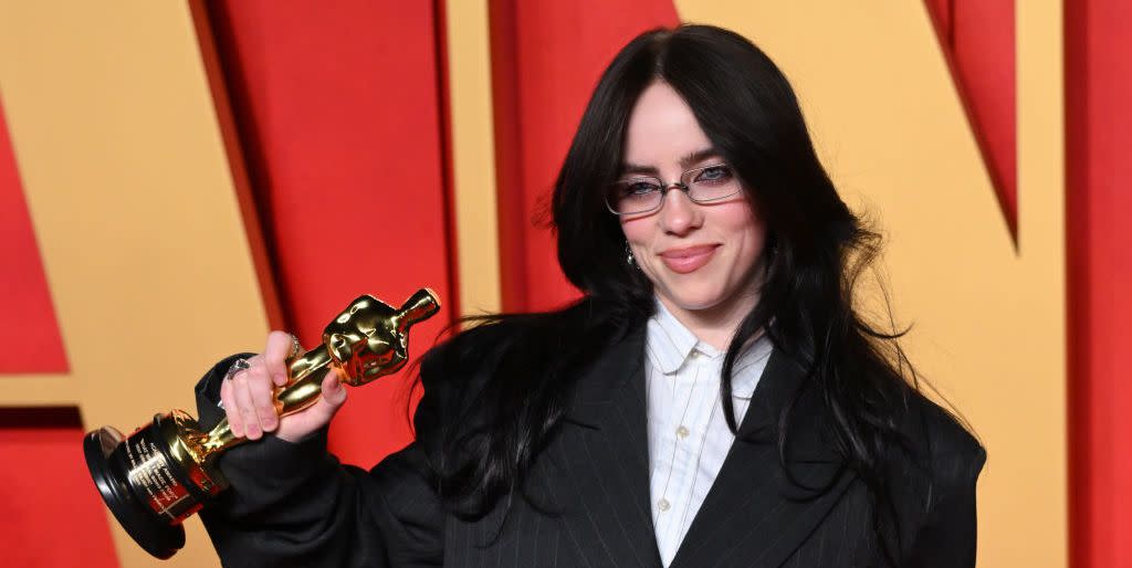 billie eilish at the 2024 vanity fair oscar party