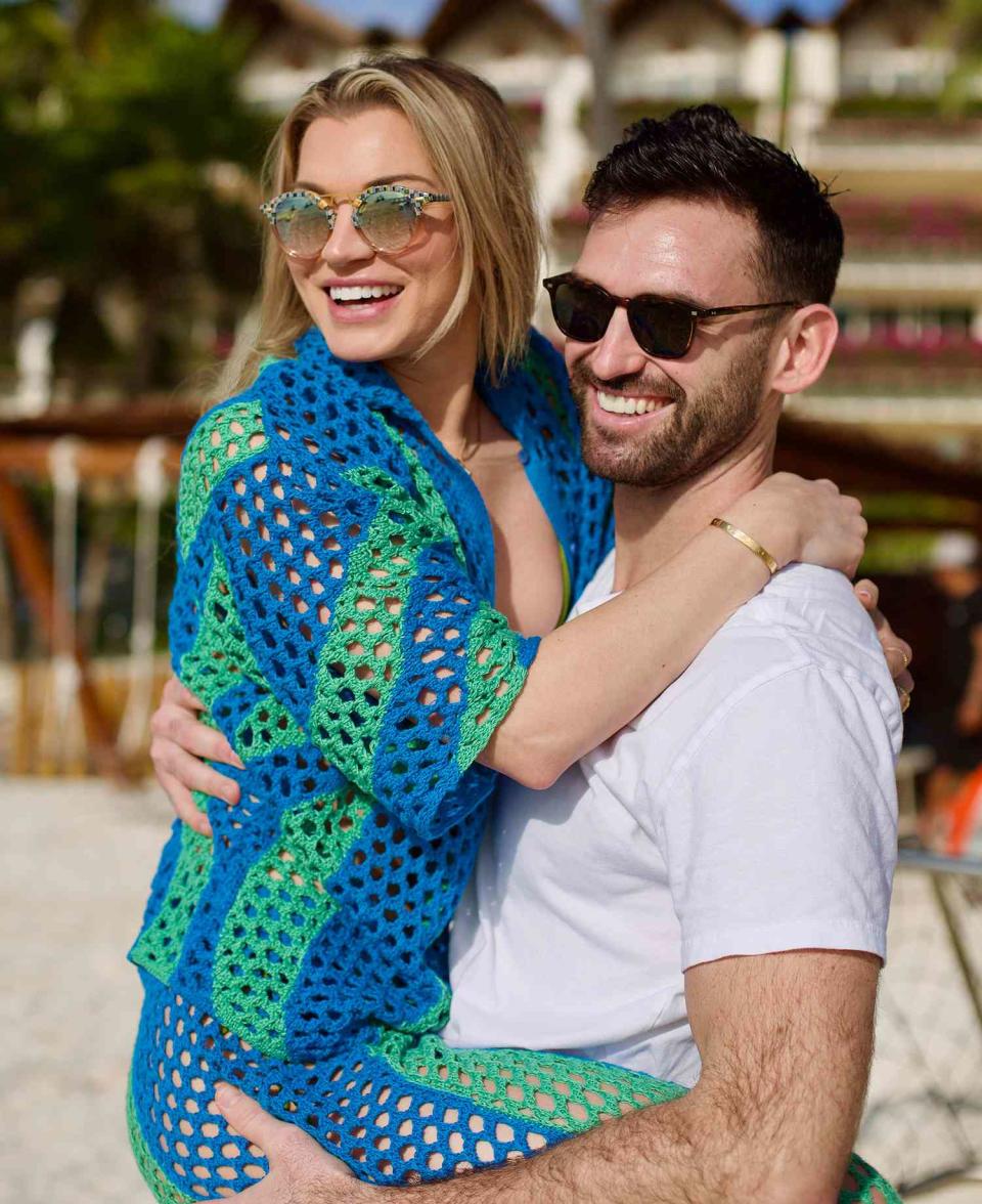 <p><strong>Location:</strong> Playa del Carmen, Mexico</p> <p><em>Summer House</em> stars and new couple Lindsay Hubbard and Carl Radke celebrated their first Valentine's Day together with a luxurious weekend getaway to <a href="https://rivieramaya.grandvelas.com/" rel="nofollow noopener" target="_blank" data-ylk="slk:Grand Velas Riviera Maya;elm:context_link;itc:0;sec:content-canvas" class="link ">Grand Velas Riviera Maya</a>, a five-star, all-inclusive resort on Mexico's Caribbean Coast.</p> <p>Escaping the NYC cold, the pair took advantage of all the resort had to offer, including dining at several of the eight restaurants, relaxing at the adults-only pool, sunbathing at cabanas on the beach and enjoying a couples massage and the seven-step <a href="https://rivieramaya.grandvelas.com/spa/spa-water-ceremony" rel="nofollow noopener" target="_blank" data-ylk="slk:Riviera Maya Water Ceremony;elm:context_link;itc:0;sec:content-canvas" class="link ">Riviera Maya Water Ceremony</a> at the onsite Se Spa.</p> <p>Reality TV fans may also recognize Grand Velas Riviera Maya as being the location for the honeymoons on Season 1 of Netflix's <em>Love Is Blind</em>.</p>