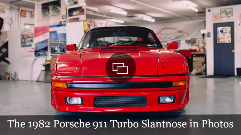 The 1982 Porsche 911 Turbo Slantnose in Photos