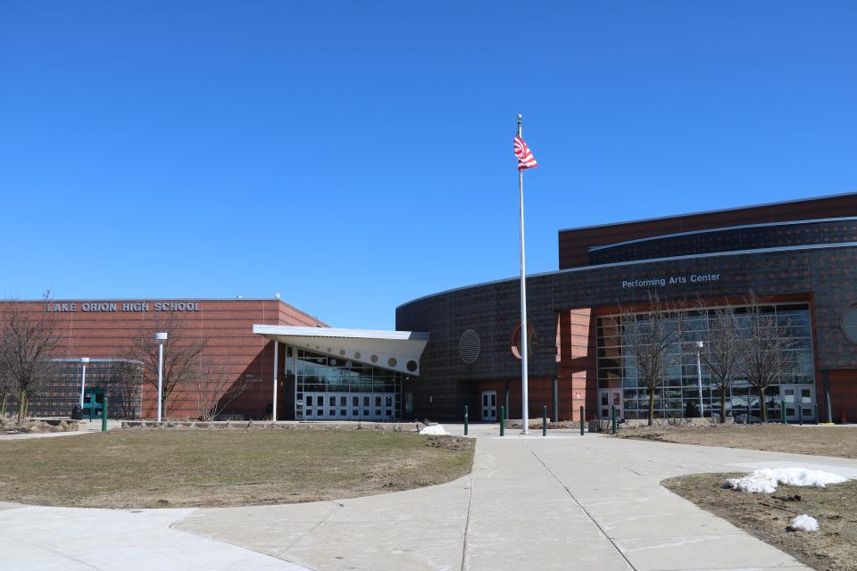 Lake Orion High School in Orion Township, Michigan.