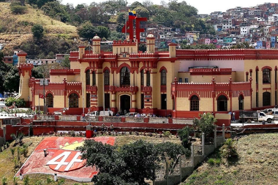 El Museo Histórico Militar en Caracas, fotografiado el 8 de marzo