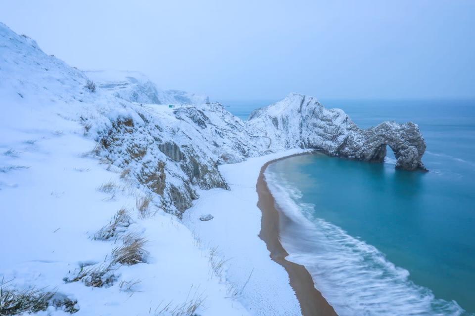 Durdle Door en la costa Jurásica (Matthew Pinner/SWNS)