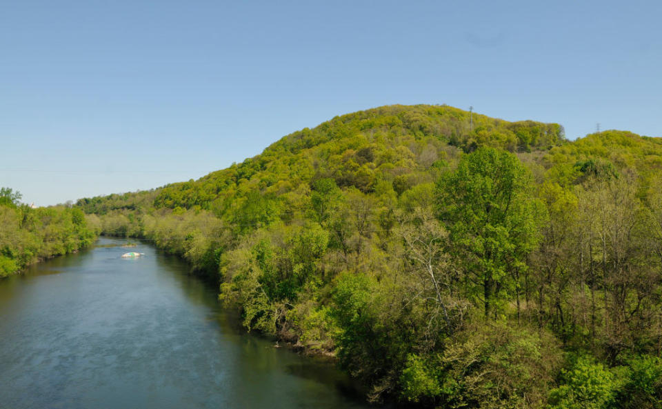 A river in the Catskills.