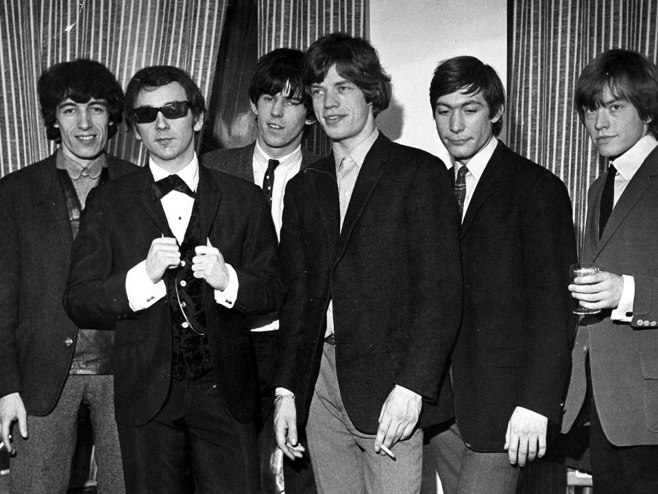 Spector with The Rolling Stones in 1964Rex Features