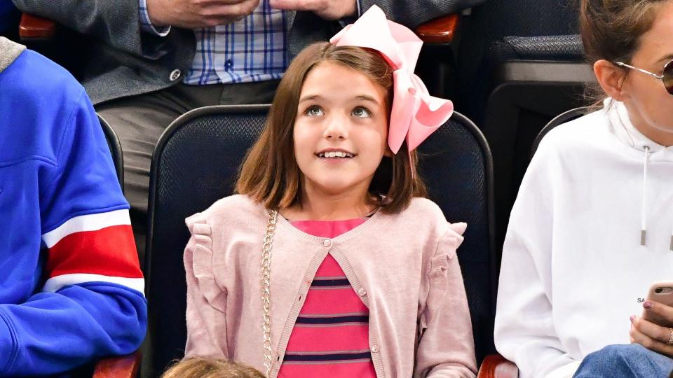 Mandatory Credit: Photo by Jd Images/Shutterstock (9136923ag)Suri CruiseNew Jersey Devils v New York Rangers, NHL ice hockey match, Madison Square Garden, New York, USA - 14 Oct 2017.