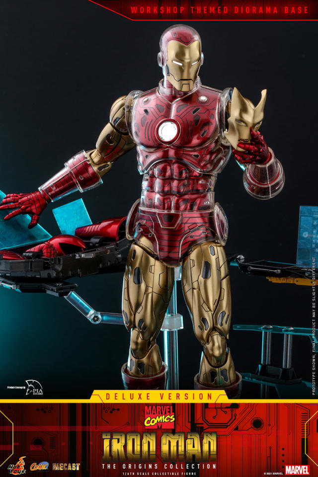 IRON MAN Gets Two Marvel Comics-Inspired Hot Toys Figures