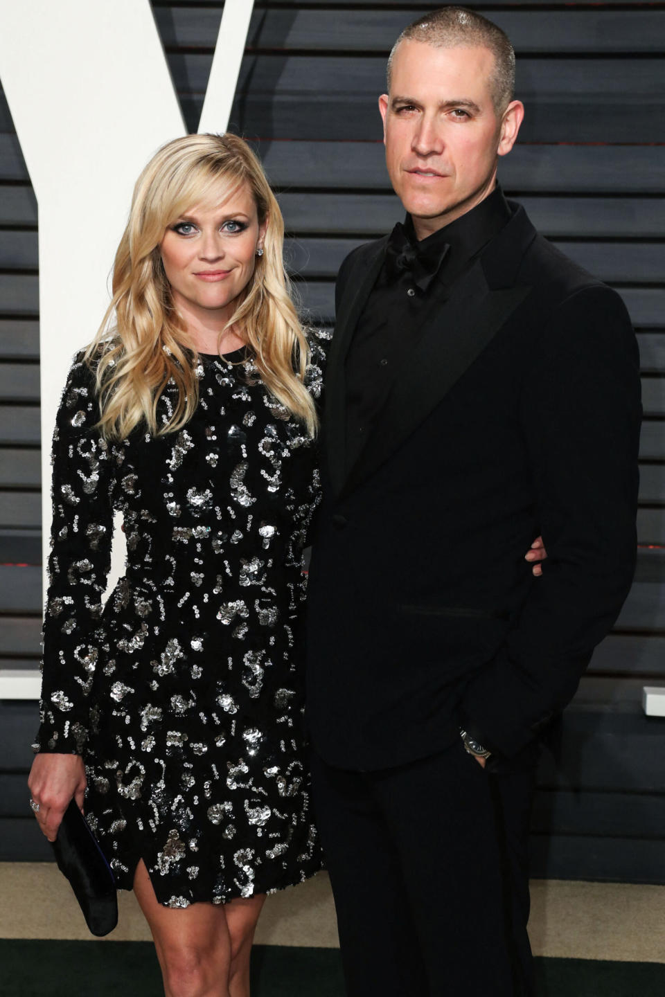 Reese Witherspoon and Jim Toth at 2017 Vanity Fair Oscar Party