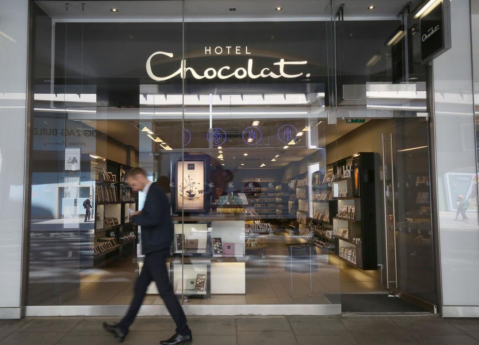 <p>Hotel Chocolat has reported revenue growth</p> (PA)