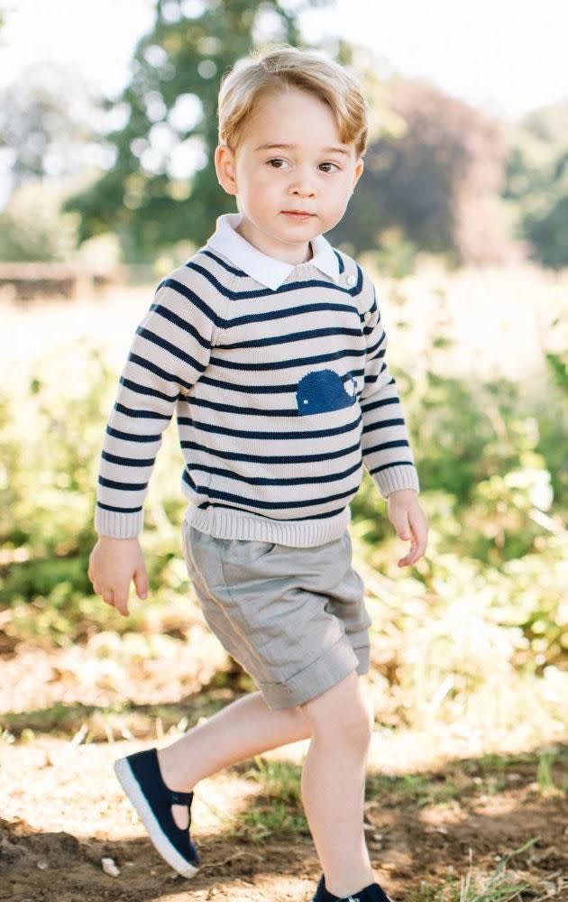 Prince George. Source: Twitter.