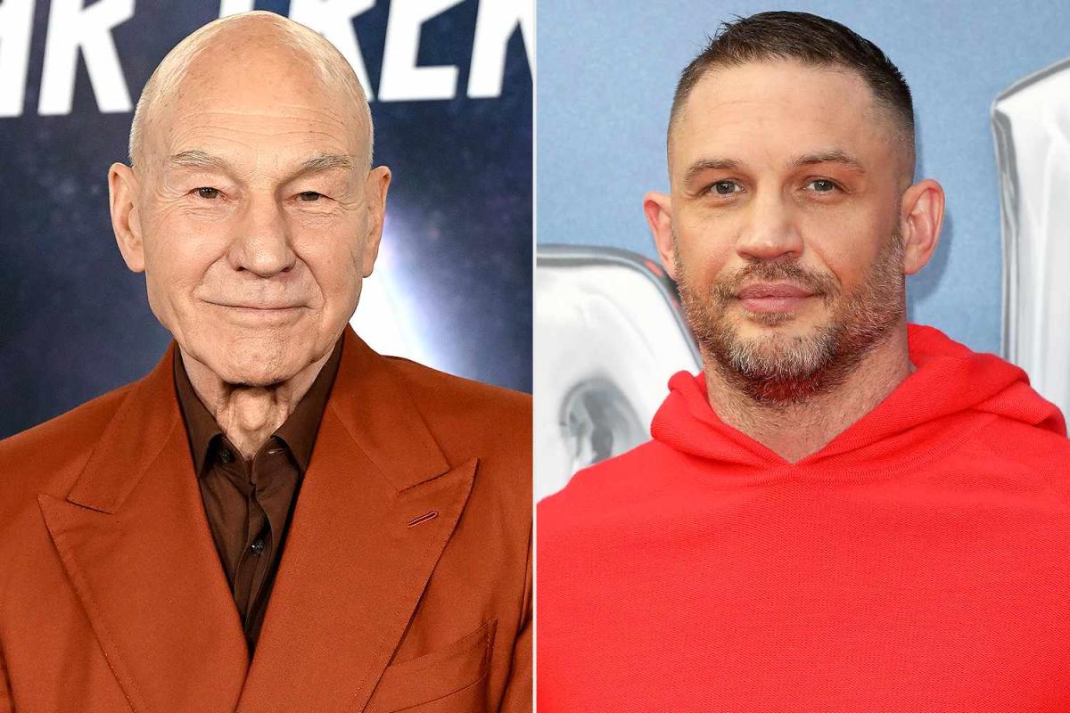 Patrick Stewart Didn't Think Tom Hardy Would Go Anywhere After “Star ...