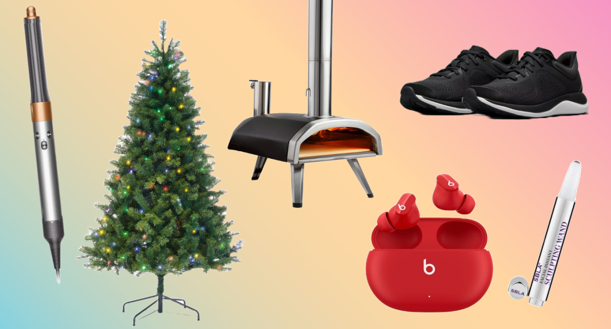black friday deals: dyson curler ooni pizza oven christmas tree beats earbuds running shoes