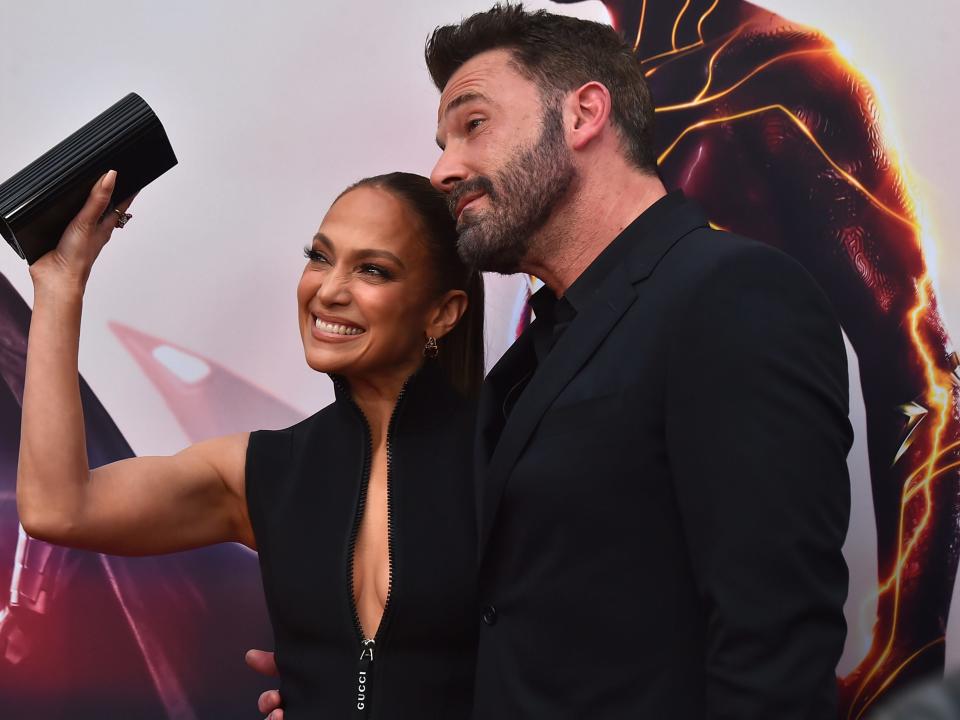 Jennifer Lopez and Ben Affleck at the LA premiere of "The Flash" in June 2023.