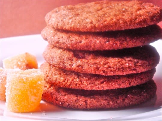 triple ginger cookies