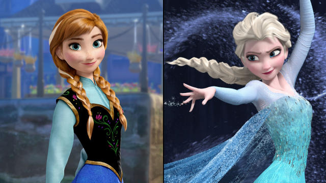 Elsa Frozen 2 VS Disney Princesses 