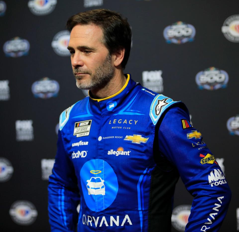 Jimmie Johnson will make his first Daytona 500 since 2020 on Sunday.