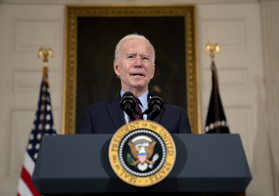 US-Präsident Joe Biden im Weißen Haus (Bild: Stefani Reynolds-Pool/Getty Images)