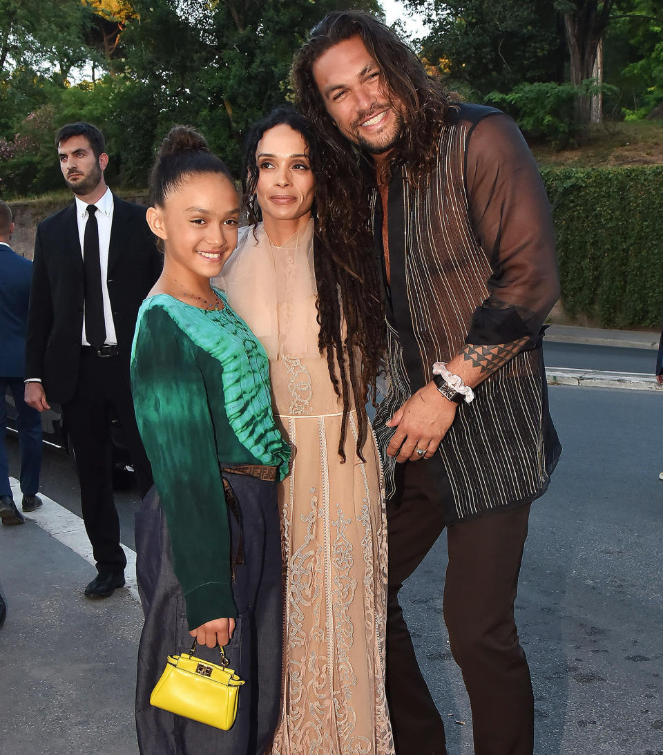 Momoa admitted to crying when Lola turned 13 because he was worried about her starting to date. "I'm not going to do well with it," he said in Men's Health's December 2020 issue. "I'll just hate it if she brings home some dips--t bad-boy. … I'm like, 'If you find a man who treats you better than I [treat Bonet], good luck!'"