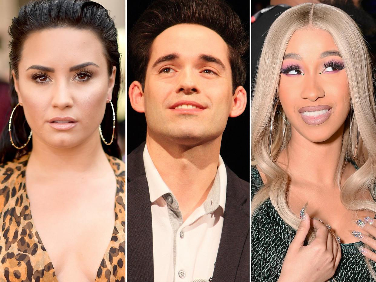 Demi Lovato was the most searched for musician of 2018: Getty