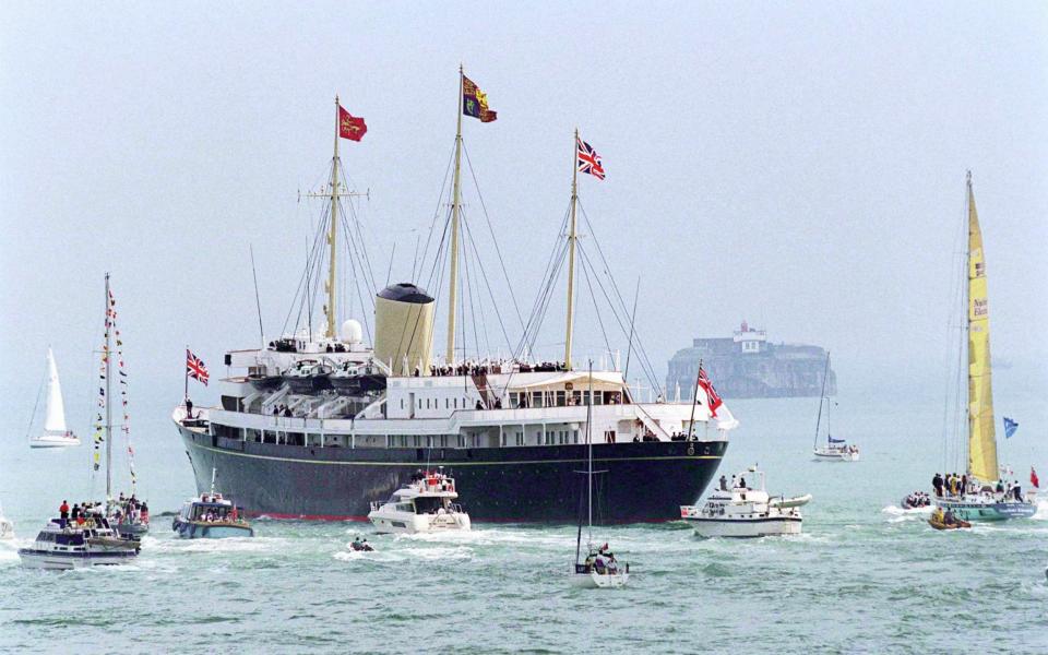 The original Britannia was decommissioned by Tony Blair's Government in 1997 - Tim Graham/Via Getty Images