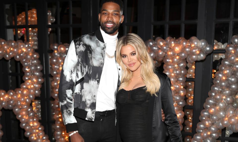 Khloe Kardashian and Tristan Thompson share a daughter. Photo: Getty