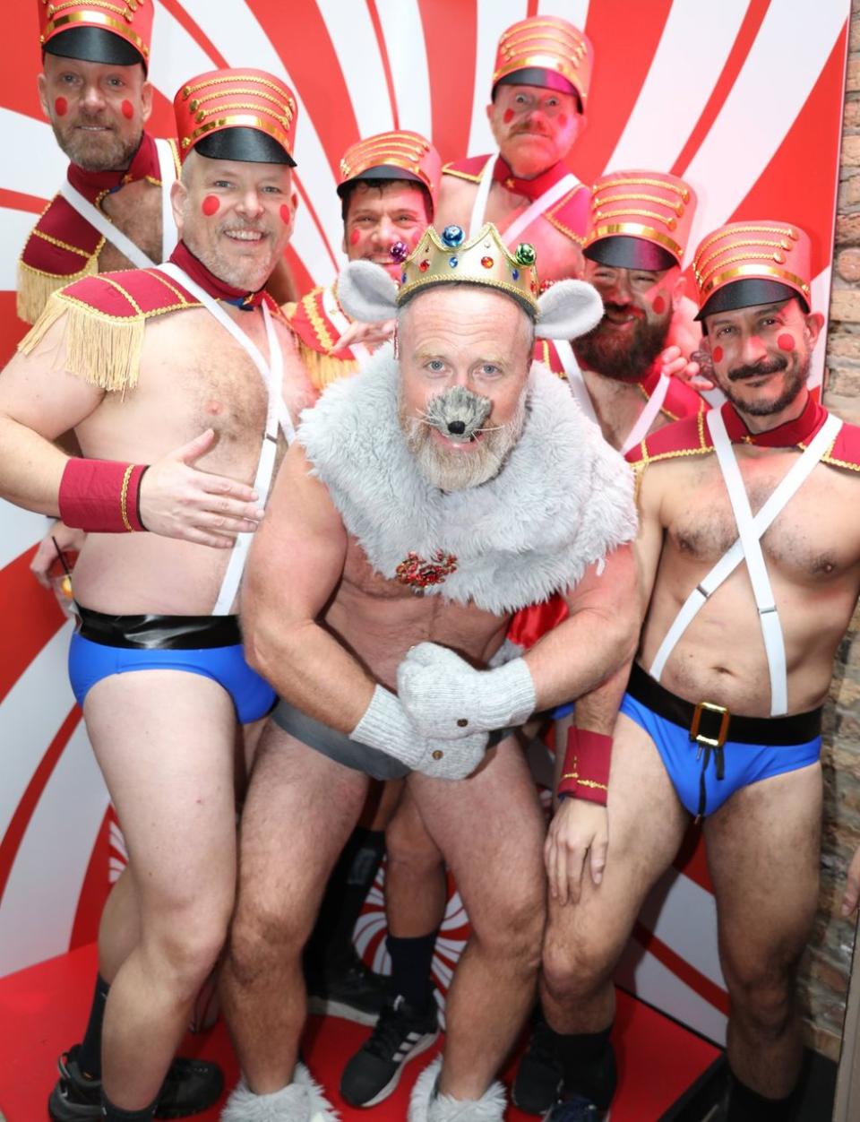 Sidetrack Chicago Santa Speedo Run 2023