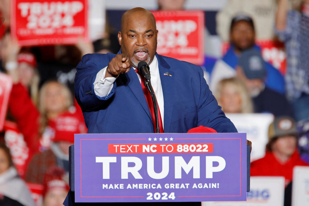 Trump silent on Mark Robinson scandal as North Carolina candidate's