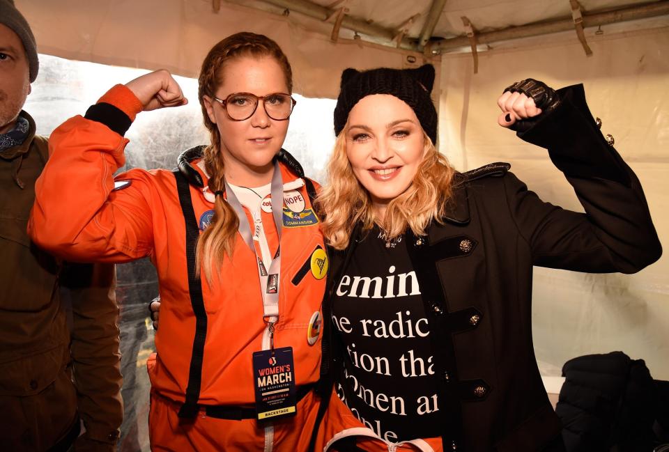 Madonna et Amy Schumer