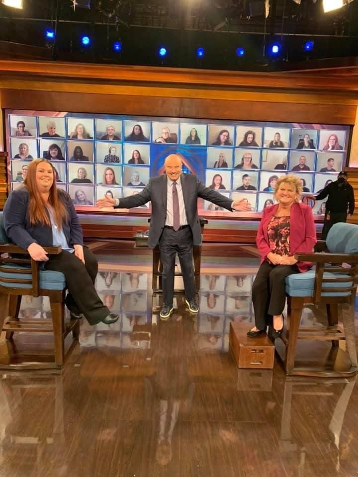 Mindy Fickett and Karen Stebane appear on the Dr. Phil show.