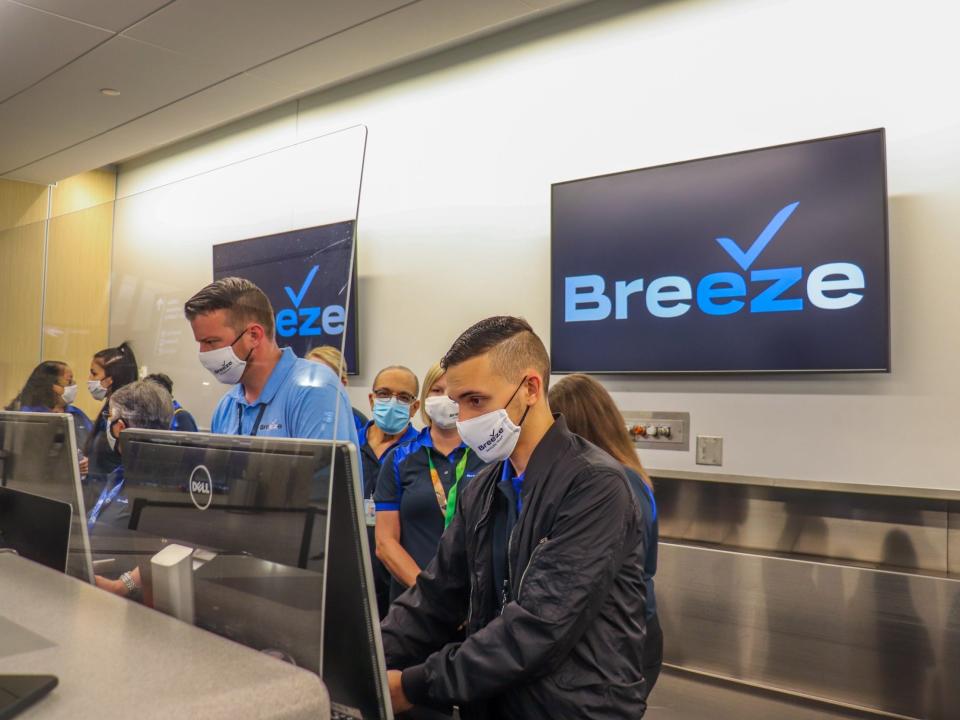 Breeze Airways Inaugural Flight