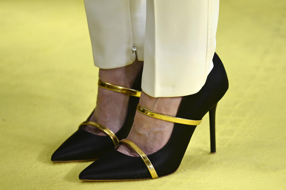 Emily Blunt, Malone Souliers, shoes, The Fall Guy