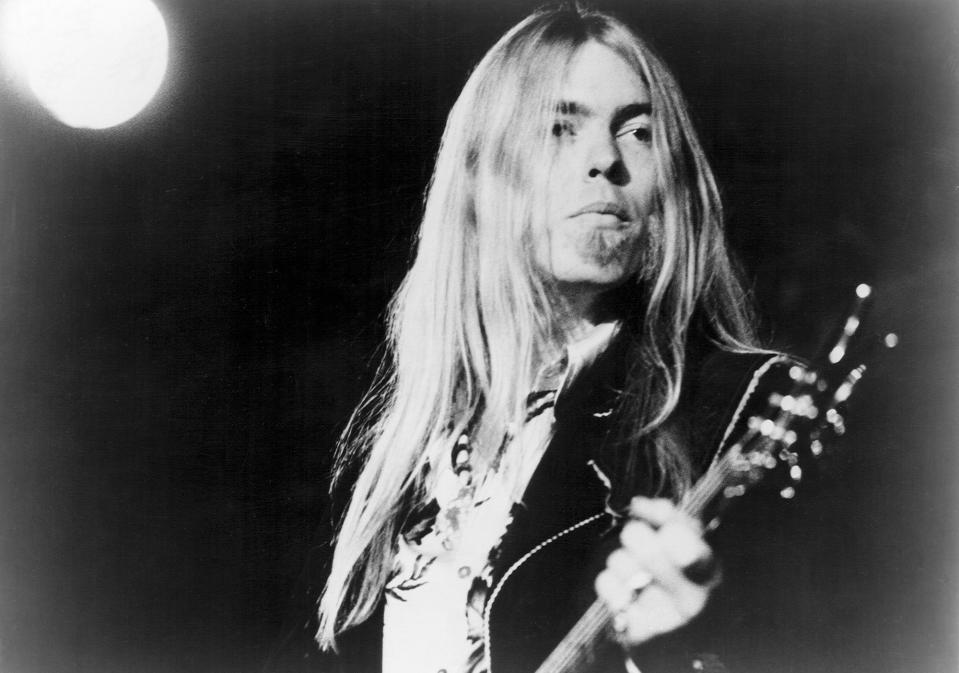 <p>Gregg Allman, circa 1970. (Michael Ochs Archives/Getty Images) </p>