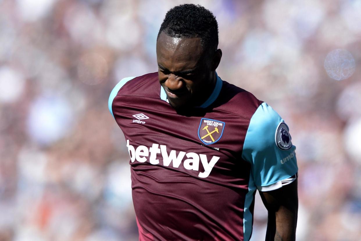 On the mend: Michail Antonio is ahead of schedule: West Ham United via Getty Images