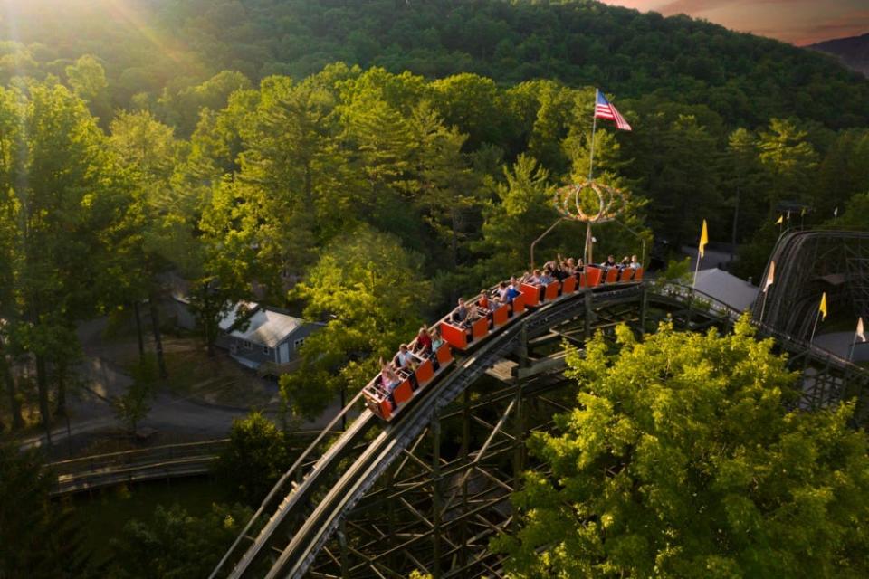 Knoebels is a favorite family-friendly theme park in Pennsylvania.