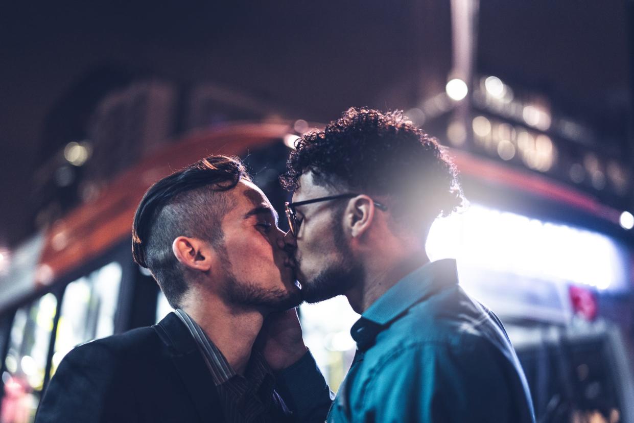 As long as both parties agree and set parameters, experts say kissing and otherwise being physically intimate with friends is all right – and the decision remains up to the respective parties alone.
