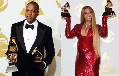 The power couple have won a combined total of 43 Grammys. Source: Getty