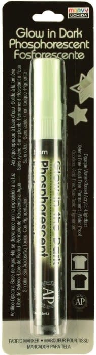 Blacklight Reactive Electric Neon Permanent Fabric Markers 5 Pack :  : Home