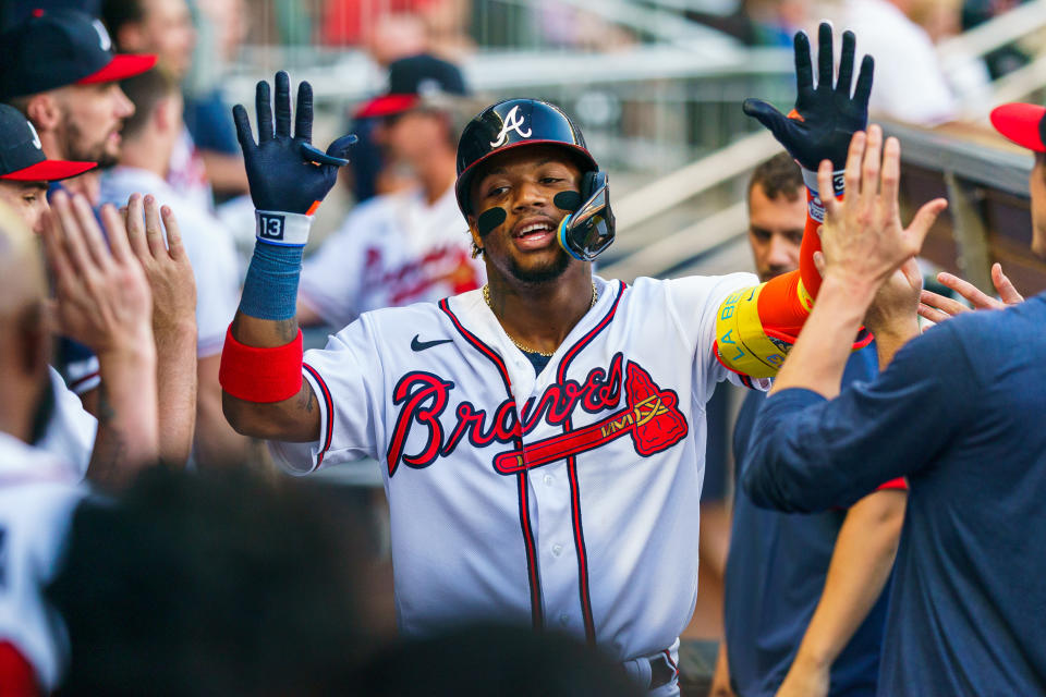 亞特蘭大勇士Ronald Acuña Jr.（MLB Photo by Matthew Grimes Jr./Atlanta Braves/Getty Images）