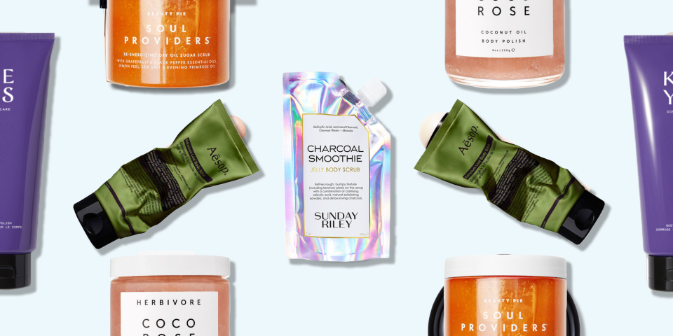 <p>Body scrubs - they're an essential part of any pre-summer, de-scaling beauty routine. Because <a href="https://www.elle.com/uk/beauty/skin/articles/g31378/the-best-moisturisers-for-dry-skin/" rel="nofollow noopener" target="_blank" data-ylk="slk:dry skin;elm:context_link;itc:0;sec:content-canvas" class="link ">dry skin</a> and flaky arms (not to mention the inevitable <a href="https://www.elle.com/uk/beauty/skin/g31645/best-fake-tan/" rel="nofollow noopener" target="_blank" data-ylk="slk:post-tan;elm:context_link;itc:0;sec:content-canvas" class="link ">post-tan</a> peeling) just isn't a good look.</p><p>'Our skin cells turn over at a gorgeous pace when we have youth on our side, however our cell turn over depletes and slows up taking nearly 90 days from our mid 20s!', says skin expert Michaella Bolder. 'To keep your skin looking and feeling fresh, healthy and glowing it’s imperative to <a href="https://www.elle.com/uk/beauty/skin/reviews/g32406/best-face-exfoliator/" rel="nofollow noopener" target="_blank" data-ylk="slk:exfoliate;elm:context_link;itc:0;sec:content-canvas" class="link ">exfoliate</a> the skin every other day, this will help speed up the process of cell renewal and stimulate fresh blood flow that can help reduce poor circulation and improve the skins tone.'</p><p>Michaella's top tip? 'Using an exfoliator that is oil based is recommended to prevent drying and scratching the surface of the skin.'</p><p>Read on for the ELLE edit of the best body scrubs exfoliating your limbs to seriously soft skin status...</p>