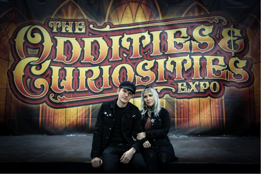 Michelle and Tony Cozzaglio began the Oddities and Curiosities Expo in 2017.