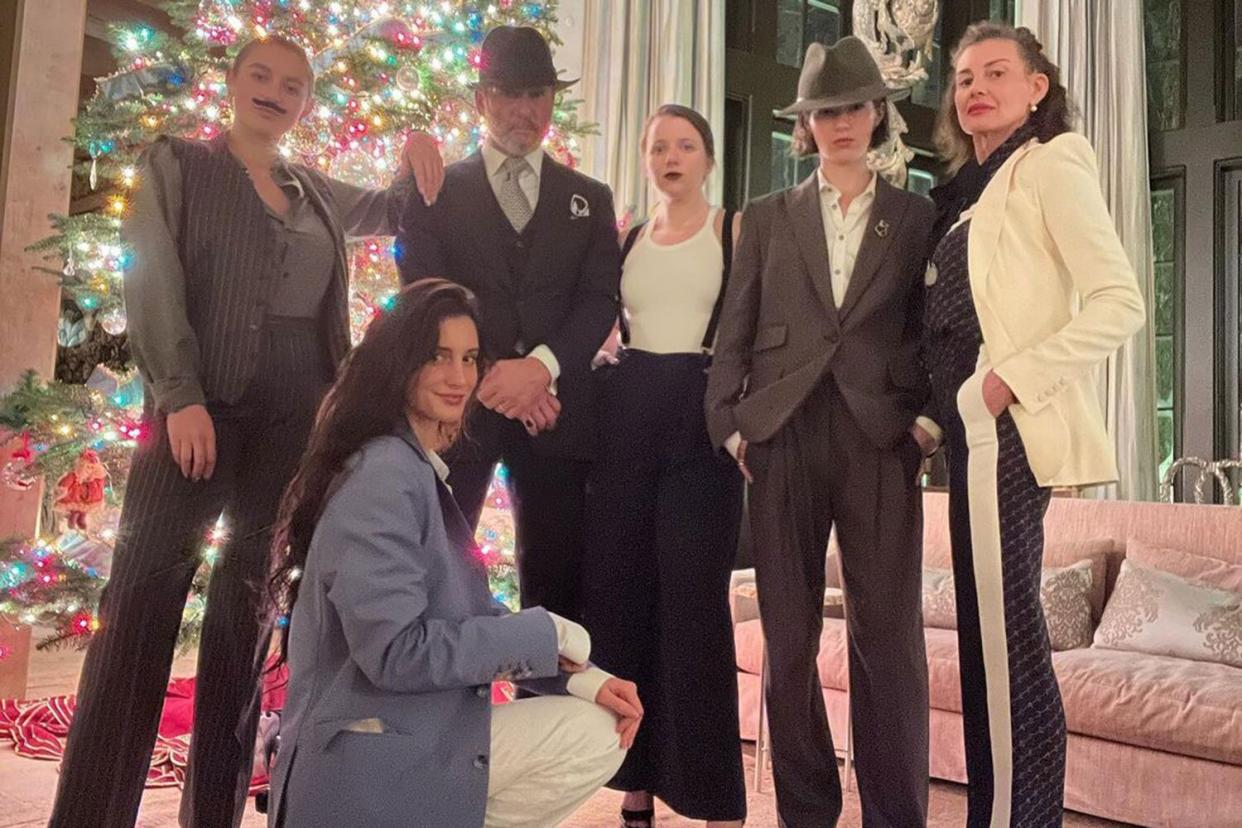 Tim McGraw's Daughter Gracie Shares Pictures of Her Family Dressing as Characters from The Godfather https://www.instagram.com/p/CmKZ-7wOM6p/