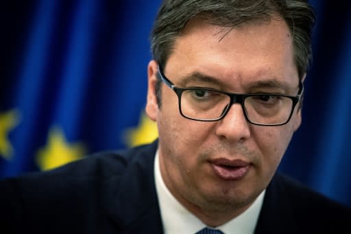 Kosovo remains the major "hurdle" blocking Serbia's path to European Union membership, Serbian President Aleksandar Vucic told AFP in an interview,�urging concessions from Pristina