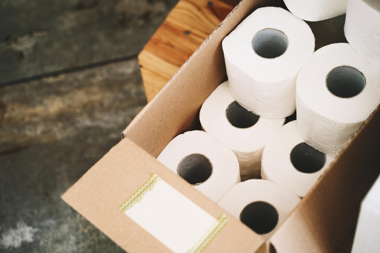 People buying up all the loo roll would fall into the covidiot category. (Getty Images)