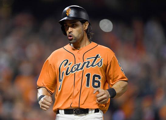 Angel Pagan values himself as a major leaguer. (Getty Images)