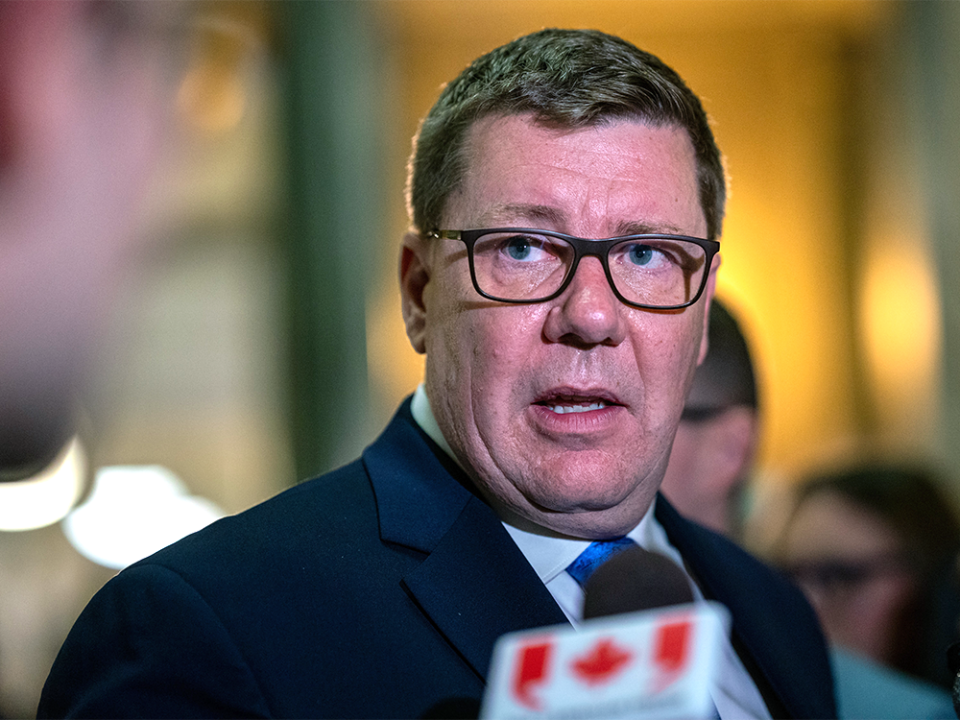  Scott Moe is the premier of Saskatchewan. He wants a break on the carbon tax for heating fuel for residents of his province.