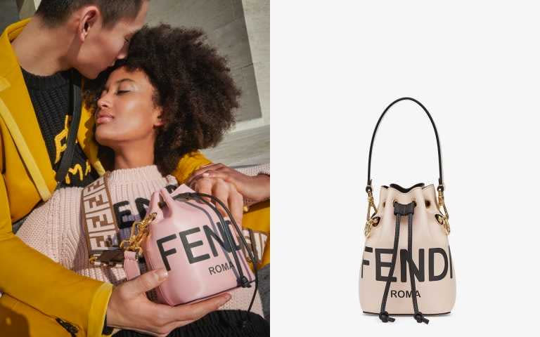 FENDI Mon Trésor 迷你水桶包／60,900元（圖／品牌提供）