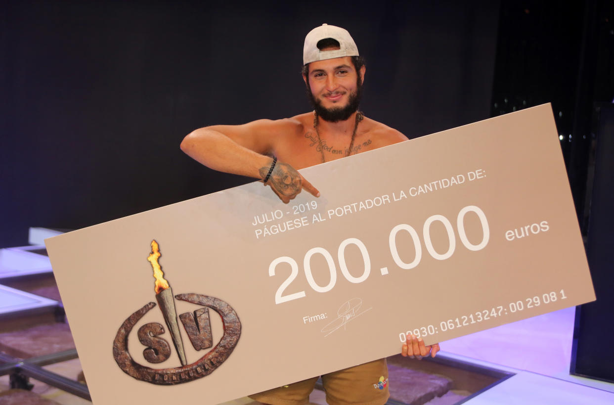 MADRID, SPAIN - JULY 18: Omar Montes attends 'Supervivientes' TV show final gala on July 18, 2019 in Madrid, Spain. (Photo by Europa Press Entertainment/Europa Press via Getty Images)