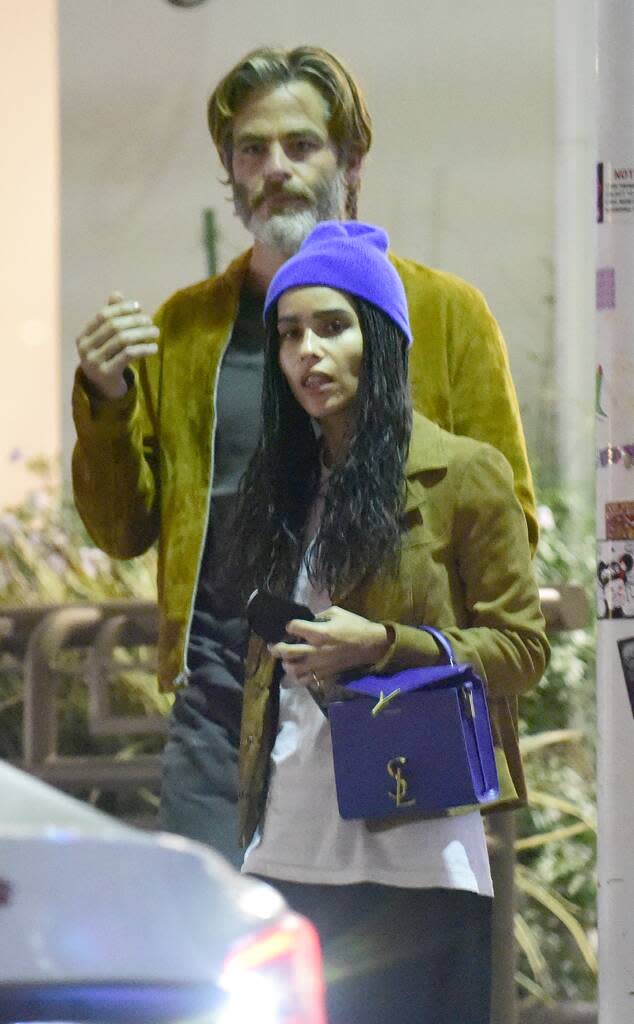 Zoe Kravitz, Chris Pine