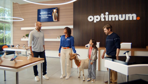  Derek Jeter in Optimum Ad Campaign 