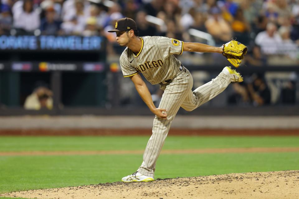 Padres right-hander Yu Darvish is 7-0 with a 3.47 ERA in seven career starts against the Tigers.